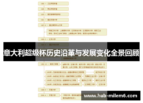 意大利超级杯历史沿革与发展变化全景回顾