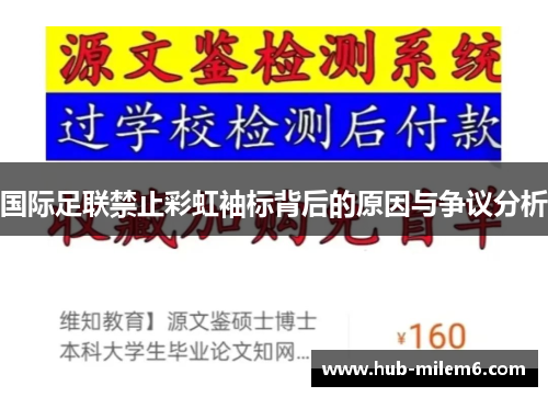 国际足联禁止彩虹袖标背后的原因与争议分析